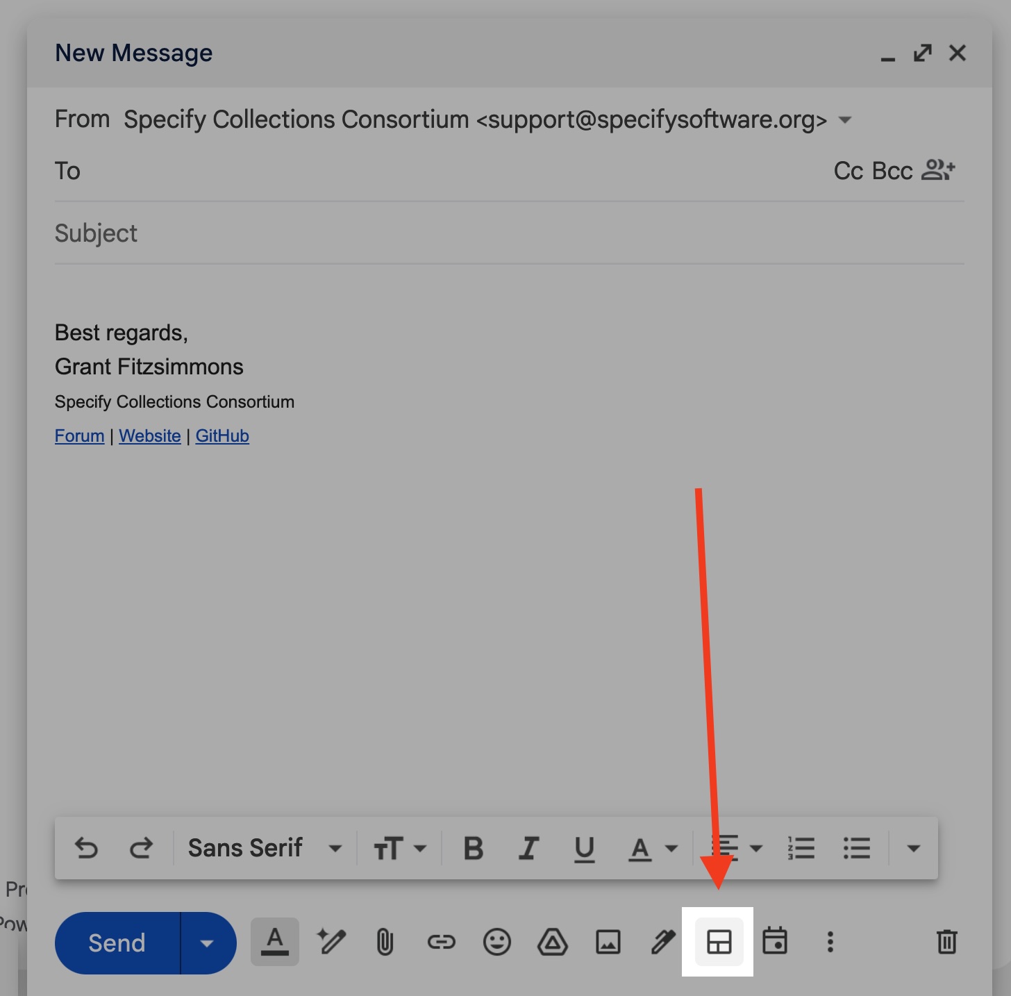 Layout Button